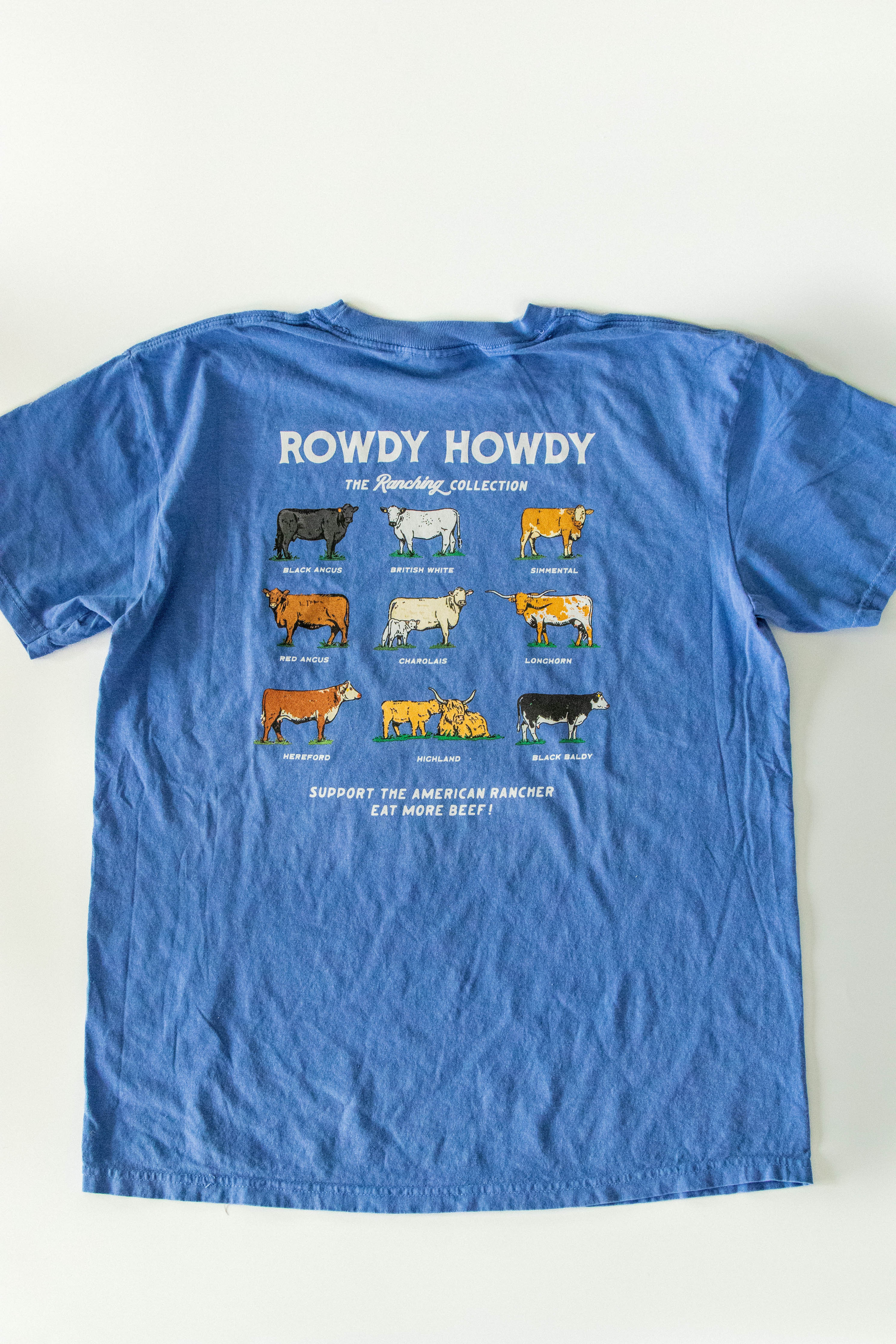 The Ranching Collection T-Shirt Flo Blue